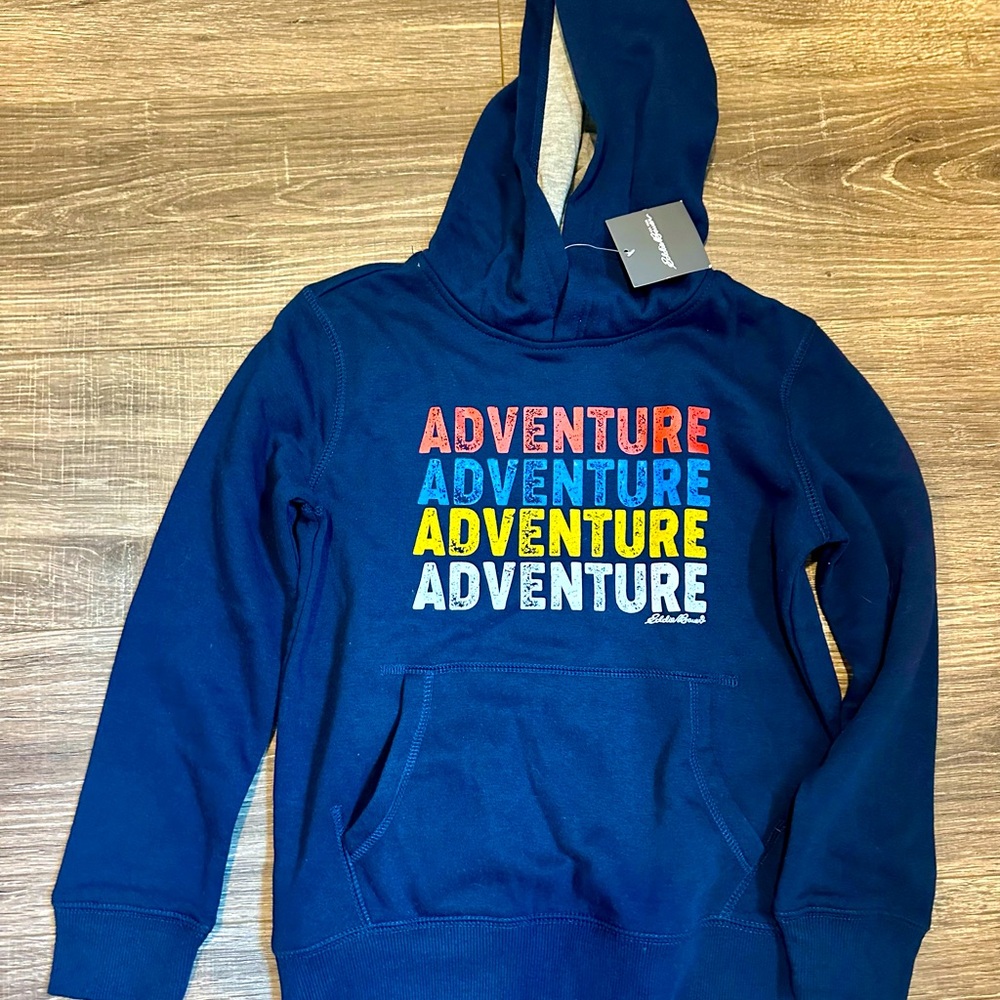 NWT’s Eddie Bauer Kids Adventure Hoodie - Navy Blue